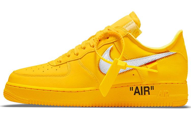 

Nike Air Force 1 Low Off White Ica University Gold DD1876-700 46