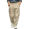Men's Corduroy Work Pants Loose Fit Multi Pocket Straight Leg Casual Trousers Vintage Style 2026 New Model