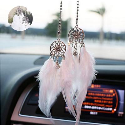 Kreativ backspegel Drömfångare Bilhänger Sovrumshängande prydnader Vindklocka