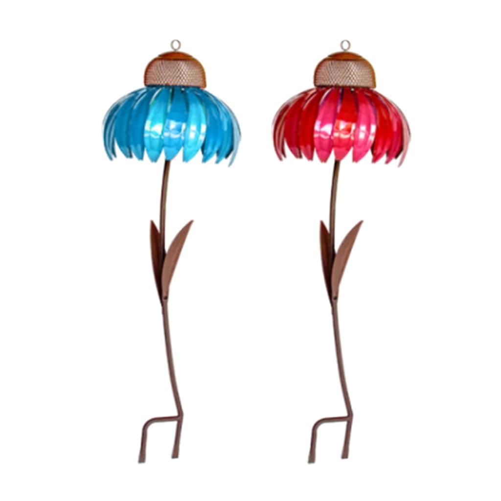 Bird Feeder Garden Decoration for Bird Watching Bird Lovers Hummingbird Outdoors Feeder Coneflower Shape