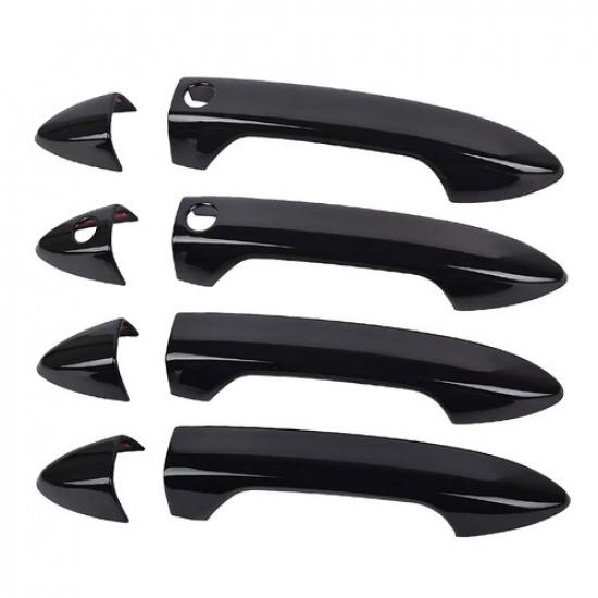 LH RH Door Exterior Handle COVER Trim Glossy Black For 2017- Honda Ridgeline