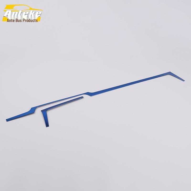 Mingtu Ozdoba středové konzoly: Pasuje na 17 modelů - Elektrogalvanizovaná dekorativní lišta na palubní desku pro automobily