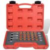 VidaXL Kit de réparation de bouchon de vidange d'huile 64 pcs