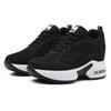 Women High Top Walking Shoes 9 Cm Wedges Sports Shoes Thick Sole Platform Fitness Sneakers Outdoor Ladies Running Jogging Shoes