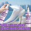 Shoe Deodorant Spray, Fresh Scent Quickly Eliminates Odors, Fast Absorption, Long-Lasting Fragrance, Keeps Fresh All Day