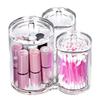 Cosmetics Organizer Container For Cotton Pads Cosmetic Makeup Organizer Jewelry Crystal Storage Box