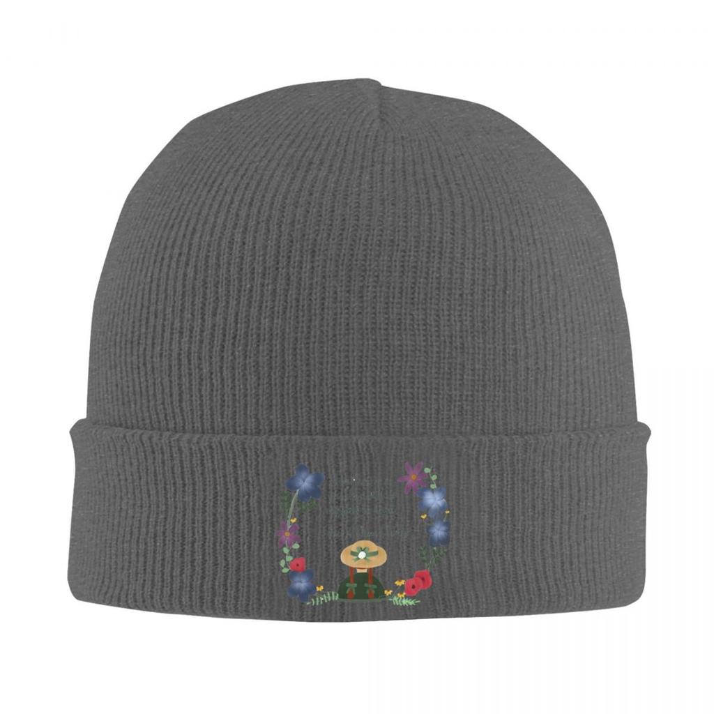 Anne auf Green Gables Warme Strickmütze Winter Strickhaube Mütze Skullies Beanies Hip Hop Kappen für Unisex