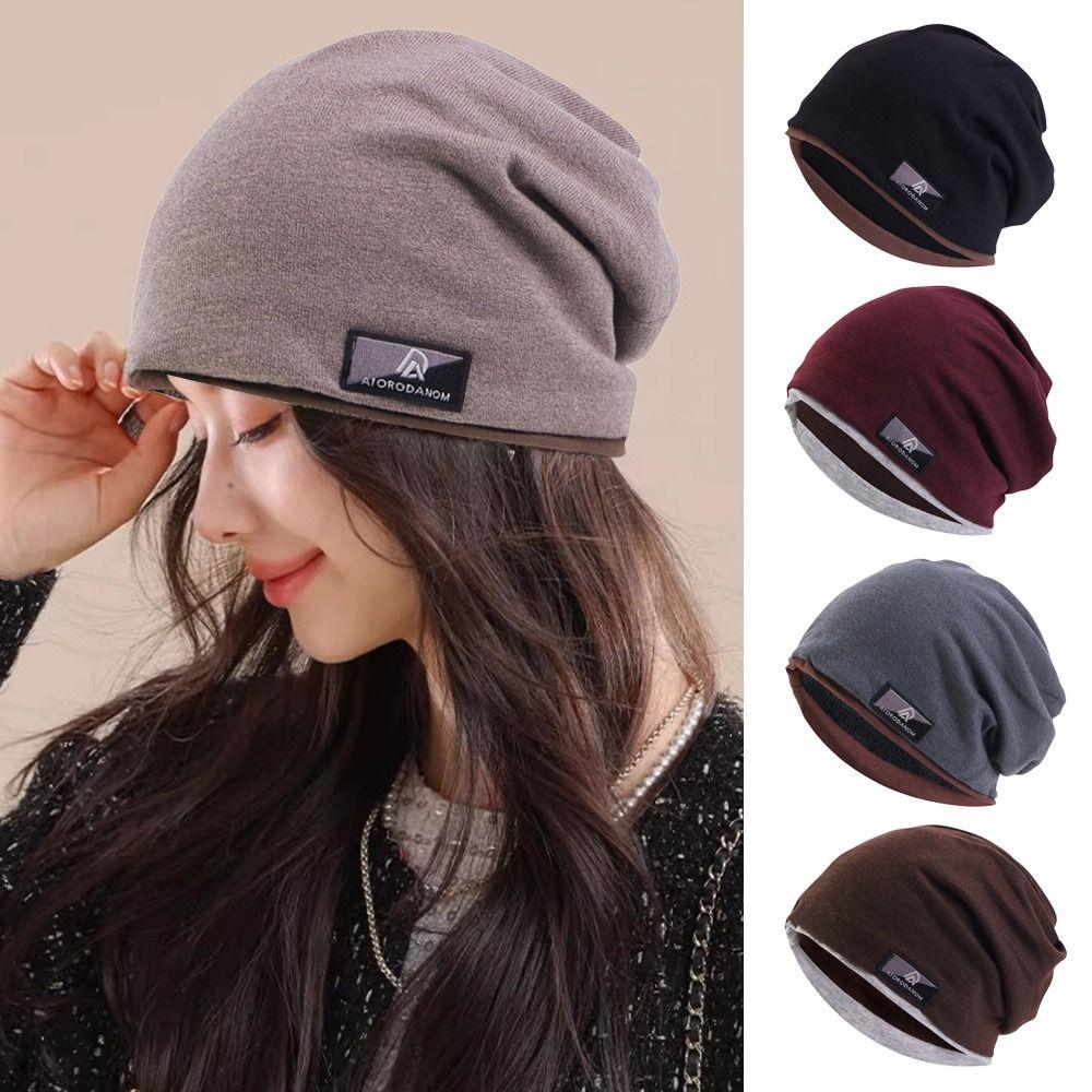 Windproof Knitted Hat Warm Skullies Beanies Caps Winter Ear Protection Cap  for Men Women