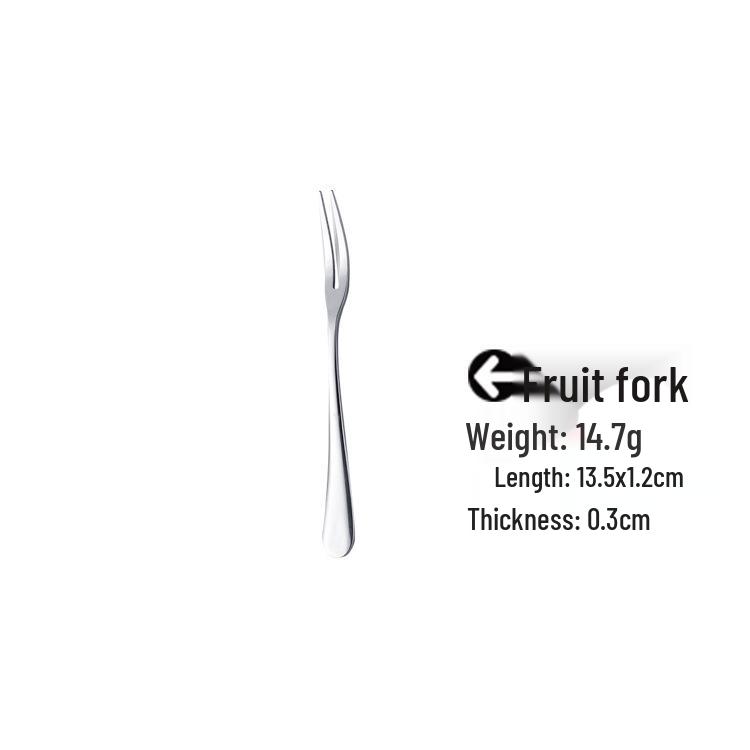 Stainless Steel Cutlery Set: Knife, Fork & Spoon - High-Grade Tableware for Hotels