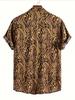 Leopard Print | Casual Shirt for Men New | Comfortable And Breathable Summer Thin Style | Slim Fit Men'S Micro-Elastic Wrinkle-Resistant