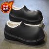 Unisex Short Snow Boots Men Women Winter Warm Faux Fur Lined Ankle Booties Non‑Slip Rubber Sole Casual Winter Shoes