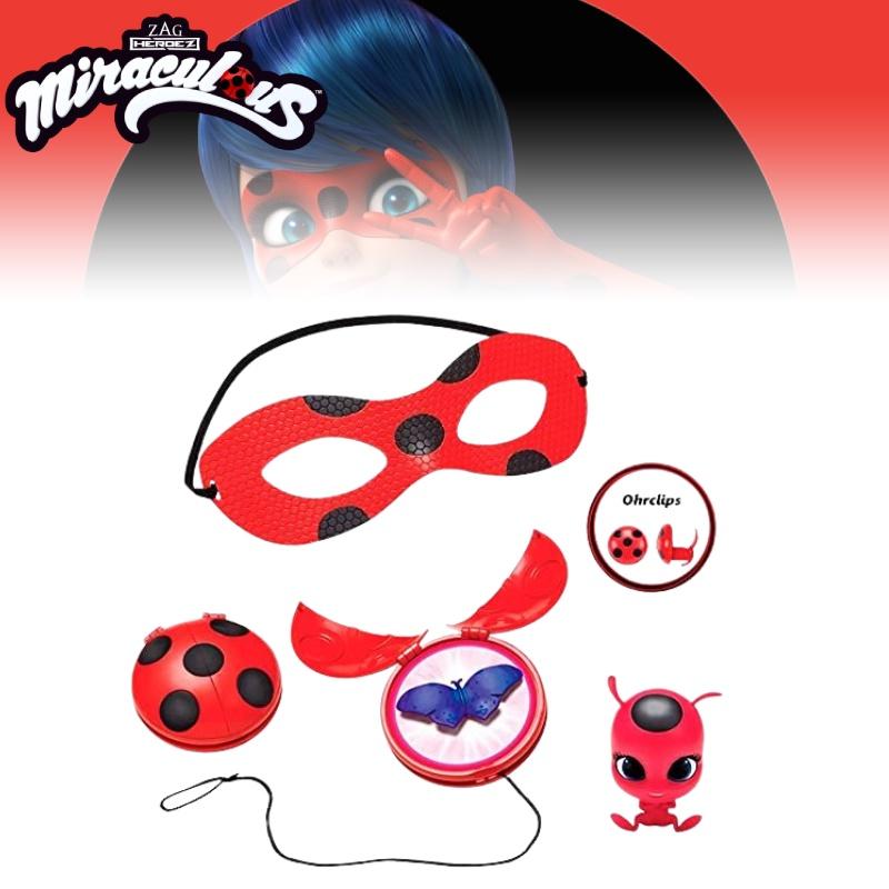 Genuine Ladybug Miraculous Girl Ladybug Redi Cat Noir Lady Rena Rouge Action Figure Toy