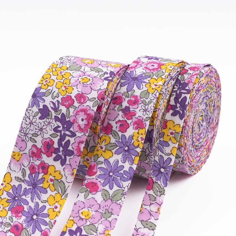 

10 ярдов 25/40 мм Ширина шифоновой ленты с цветочным принтом Ткань Цветочная отделка DIY Одежда Волосы Галстук-бабочка Воротник Аксессуар ручной работы 25mm