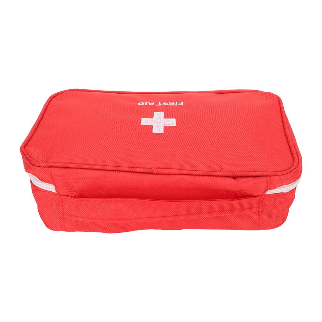 Empty First Aid Bag Waterproof Large Capacity Emergency Medicine Pouch for Outdoor