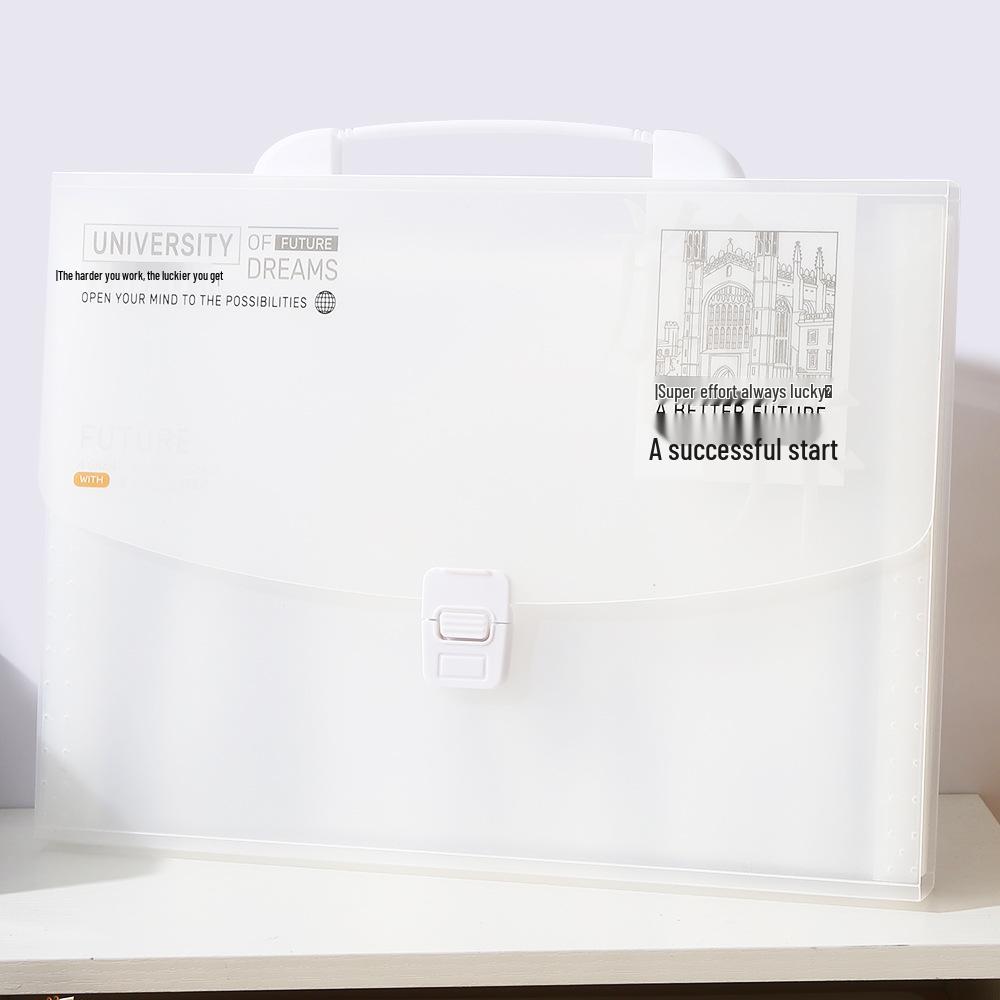 Student Accordion A4 Storage Bag - 12 Pockets Portable Organizer 34cm x 28cm 990₽