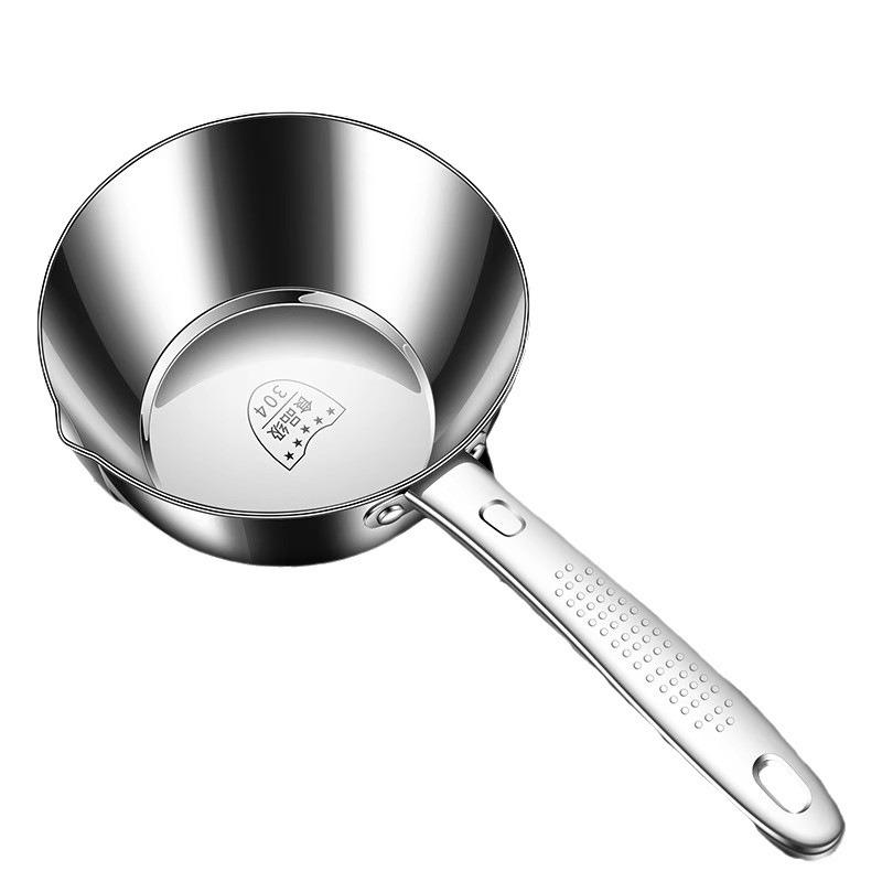 304 Stainless Steel Non-slip Water Ladle – Thickened Large Water Scooping Spoon for Kitchen Use