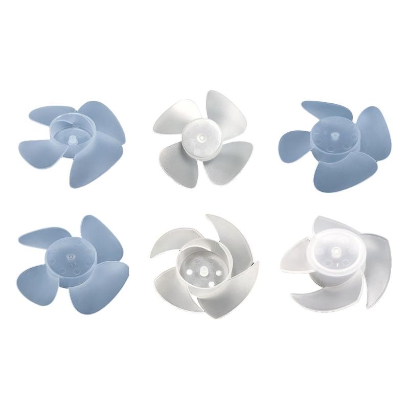 Mini Desk Replacement Fan Blades Plastic Fan Blades Replacement Small Hair Dryer