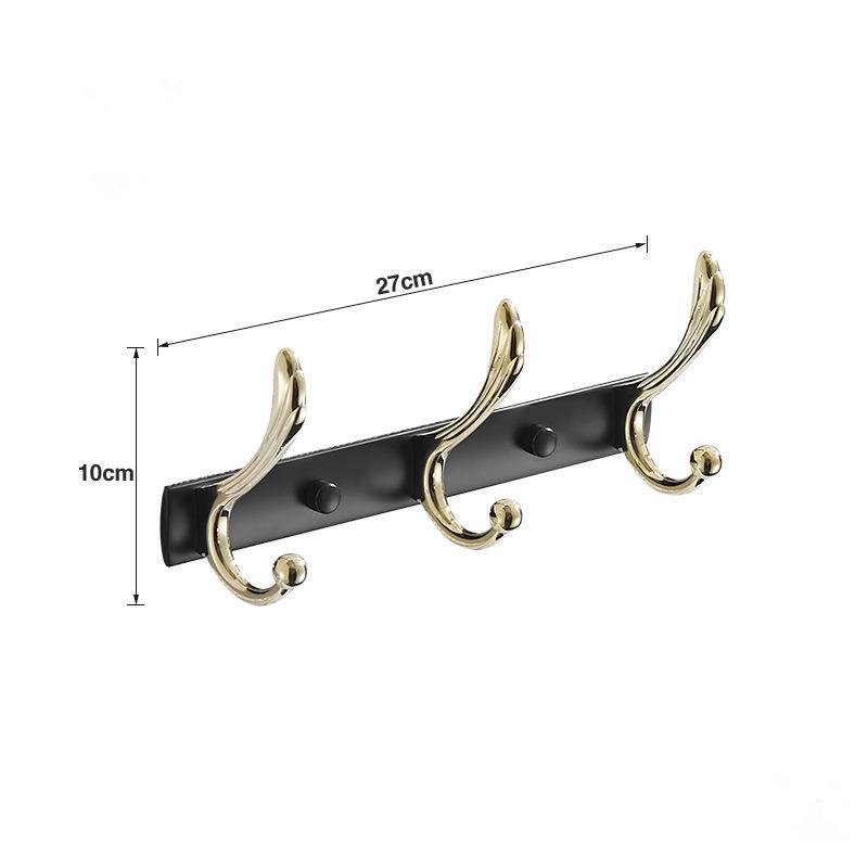 

Tuqiu крючок для халата, крючок для одежды, вешалка для полотенец, кухонный крючок черного золота, фурнитура для ванной комнаты, кухонные крючки, латунные аксессуары для ванной комнаты