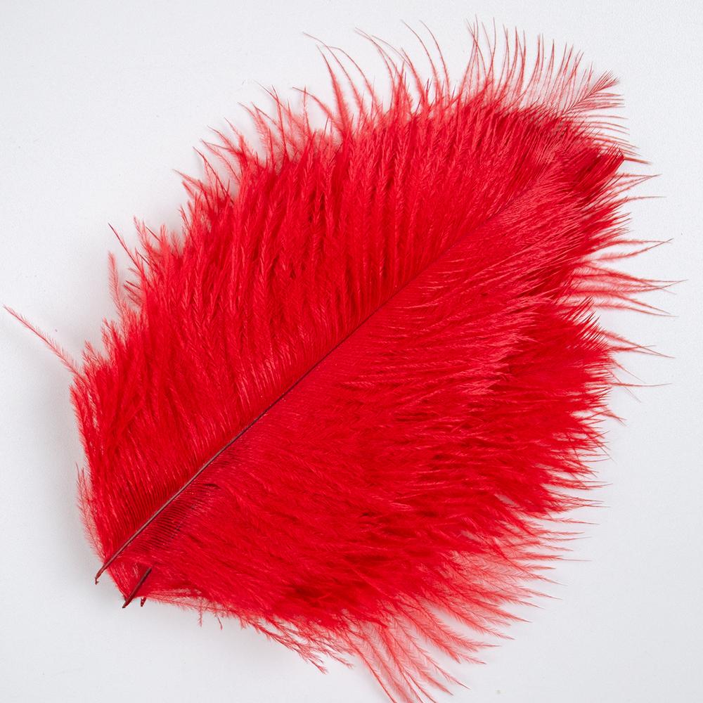 10Pcs White Ostrich Feather For Crafts 10-15Cm Wedding Party Home Decoration Natural Feathers Ostrich Plumes  Plumas Decorativas
