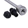 2 Piezas Acero Inoxidable Rosca de 1/2 pulgada Presión 300 mm Termopozo Para Fundas de Inmersión Bolsillos Tubos Sensores de Temperatura