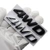 3D Metal 4WD Car Body Emblem Rear Trunk Sticker Badge for Tucson Lafesta Accent H1 Trajet Sonata Getz Elantra Kona IX30 IX45