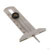 Car Stainless Steel Tyre Tread Ruler Depth Meter Wheel Measuring Tool