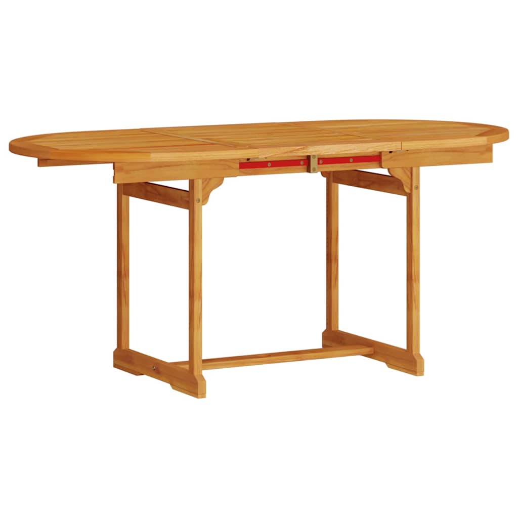 Garden Dining Set 5 pcs Brown Solid Acacia Wood