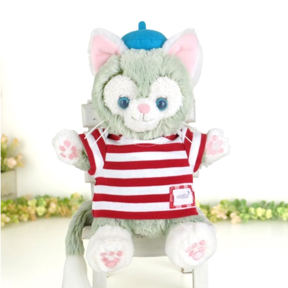 

Clothes for stuffed animals such as made in knit red cds525pt puppets, Gelatoni, clothes, costumes, Japan, T-shirt, red, stripes, dress-up, birthday,