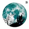 Glowing In The Dark Wall Glass Sticker Halloween Decoration Decals Luminous Home Ornaments