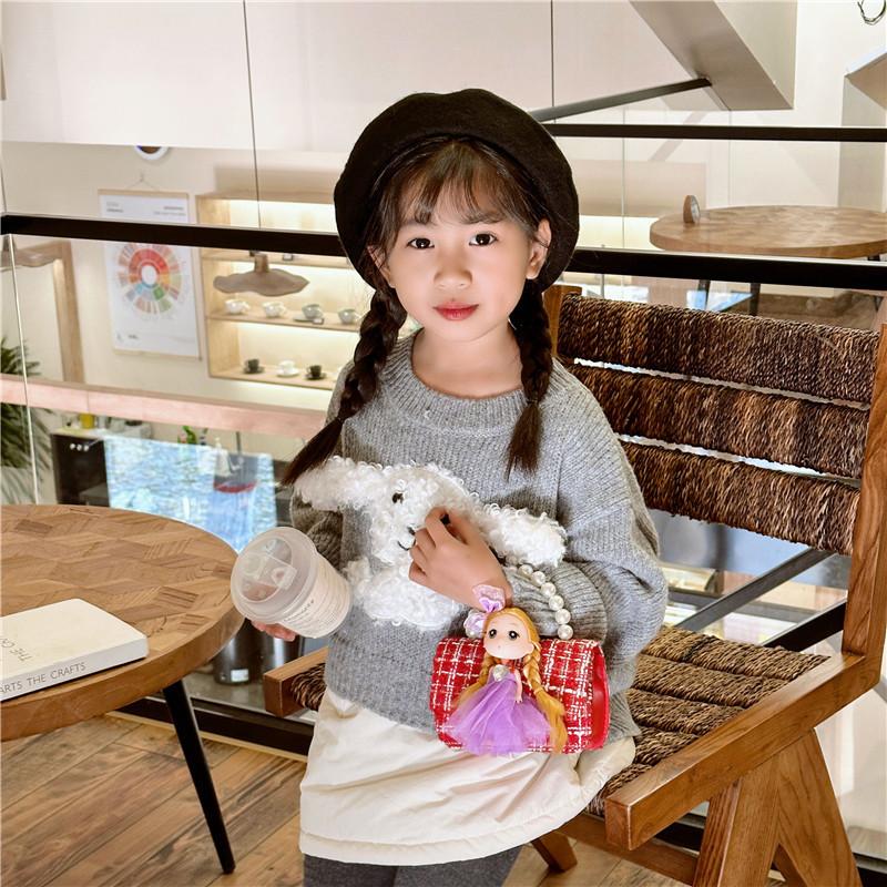 And Adorable Red White Cartoon Bag For Young Girls Light And Breathable Design For Adventures Everyday