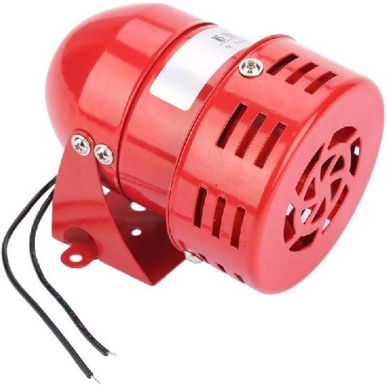 Walfront Motor Alarm Horn Siren Buzzer 220V 120DB MS-190 Red