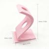 Geometric Art S-shaped Twisted Vase 3D Printed Desktop Pen Holder Flower Rack  Home Use