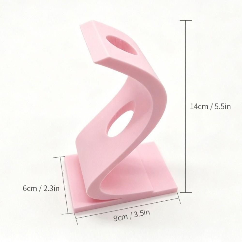 Geometric Art S-shaped Twisted Vase 3D Printed Desktop Pen Holder Flower Rack  Home Use