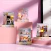 Mini casă de păpuși în miniatură Kit de bricolaj pentru casă mică, jucării de cameră, puzzle din lemn, artizanat, decorațiuni pentru dormitor, cu mobilier, casă de păpuși