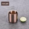 Double-Layer Stainless Steel Beverage Cup