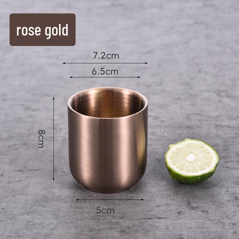 Double-Layer Stainless Steel Beverage Cup