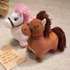 2026 Horse Year Zodiac Horse Figurine Letter Print Horse Stuffed Animal  Children Toys