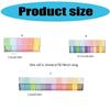 Removable Sticky Tabs Reading Highlighter Strips Flags Sticker Highlighter Tape Marking Sticker Sticky Note Colored Tape
