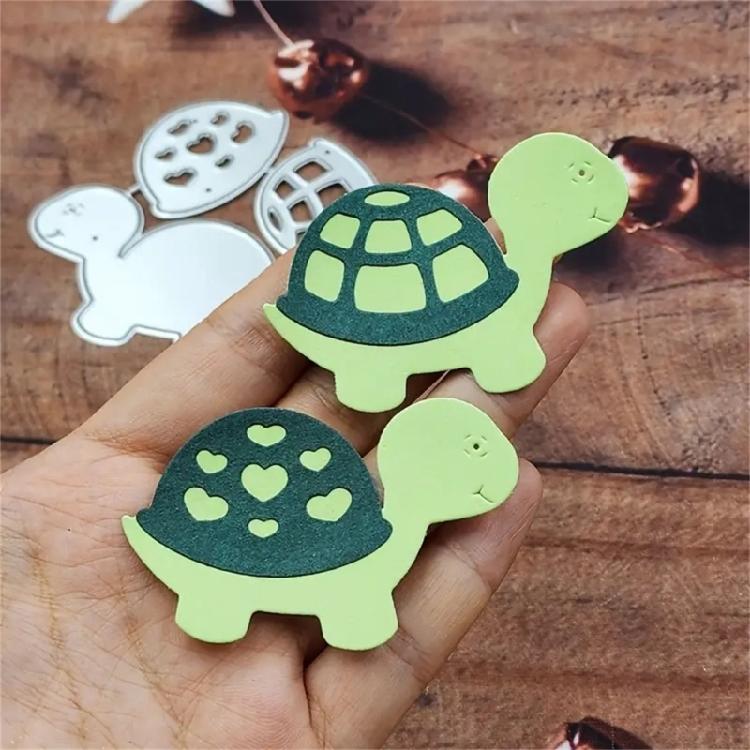 Schildkröten Stanzformen Präge Schablonen Schnitte Schablonen Schildkröte Metall Stanzteile für Scrapbooking Karte Scrapbook Dekoration