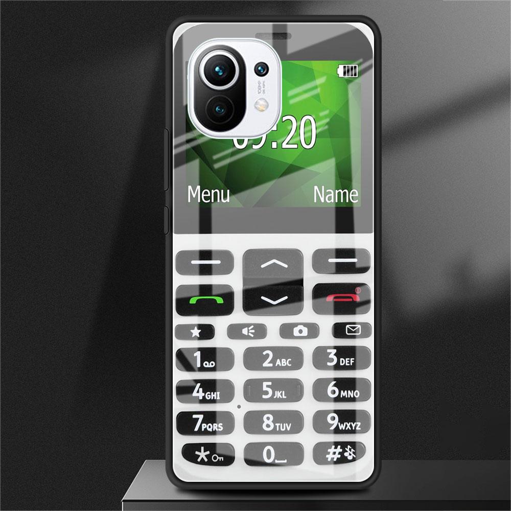 Magnetic Radio Tape Cassette Glass Case For Xiaomi Poco X3 NFC 11 Lite 11T F3 M3 Redmi Note 11 10 9 8 Pro 10S 9S Phone Cover