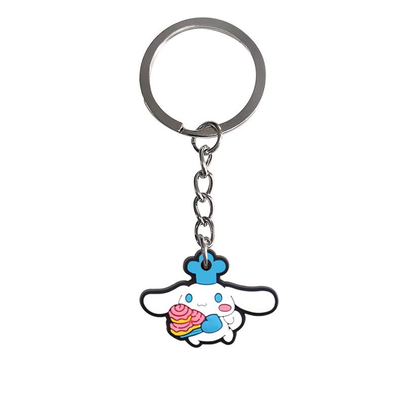 Cinnamoroll PVC Soft Rubber Cartoon Keychain Pendant
