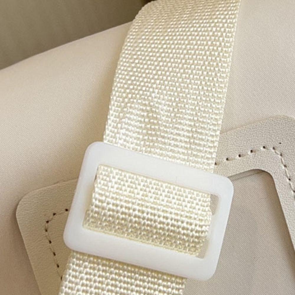 Nylonowy Jednokolorowy Itabag Torba na zamek Boczna torba Kreatywne Przezroczyste Torby Kobiety