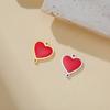 Cazador Enamel Poker Cards Charms for Jewelry Making Stainless Steel Gold Color Spade Pendant for Necklace Bracelet Accessories