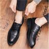 2022Newest High Quality Men Oxfords Shoes Male Formal Leather Shoes Men Brogues Shoes  Bullock Business Wedding Dress Shoes 85 Ch65