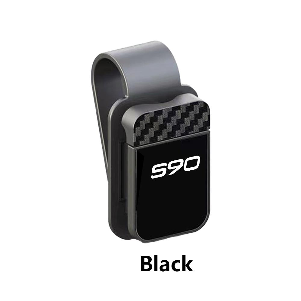 Car Sunglasses Clip Sun Visor Glasses Holder Stable Storage Clips For Volvo C30 C70 S60 S90 V40 V50 V60 V70 V90 XC60 XC90