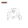 Jinxu Stainless Steel Steaming Rack