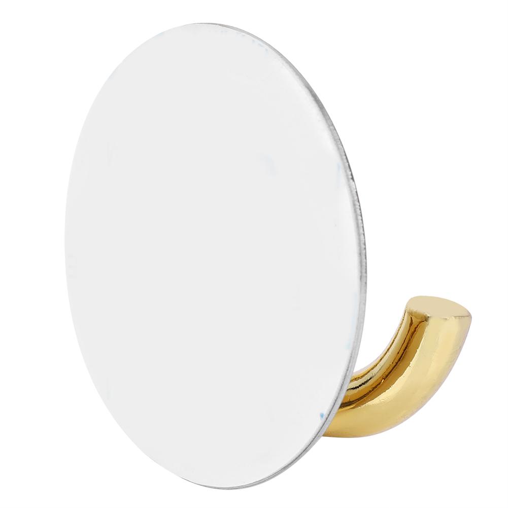 Stainless Steel Zinc alloy Adhesive Hanger Hang Door Wall Kitchen Bathroom Golden