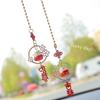 DIY Trinkets Lucky Cat Pendants Room Decoration Auto Rearview Mirror Pendant Car Hanging Pendants