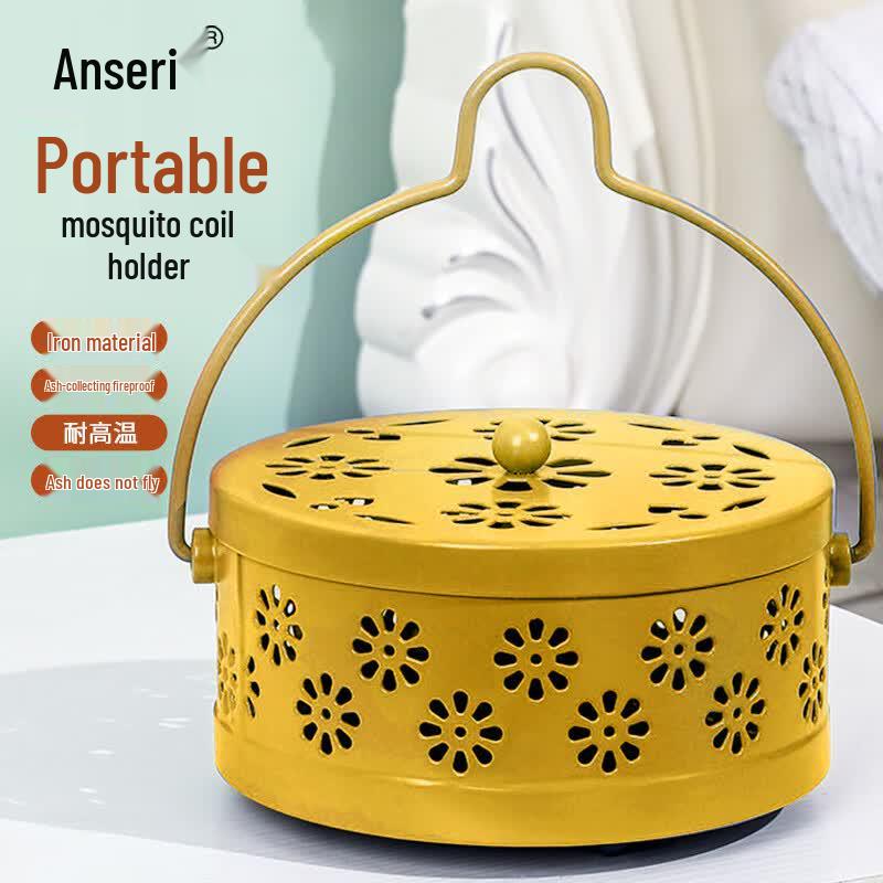 Decorative Iron Mosquito Coil Holder