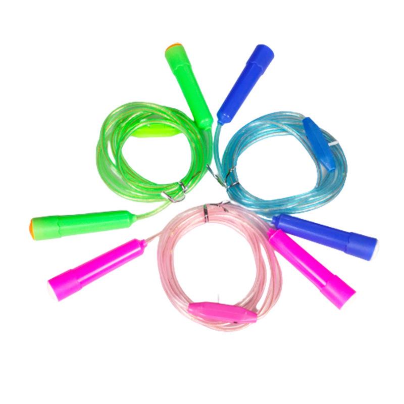 Colorful LED Flashing Children's Jump Rope for Night Performances